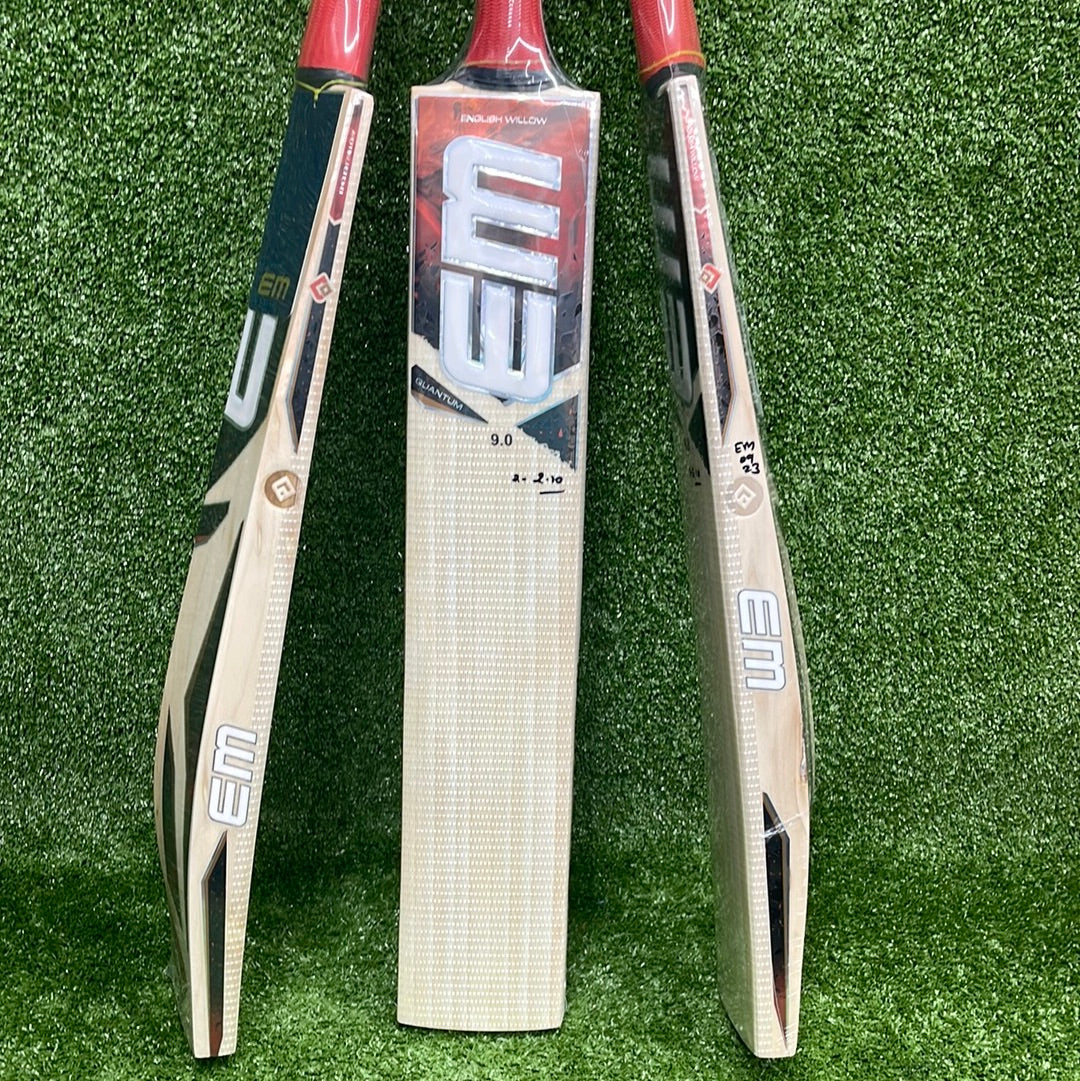 EM Quantum 9.0 English Willow Cricket Bat