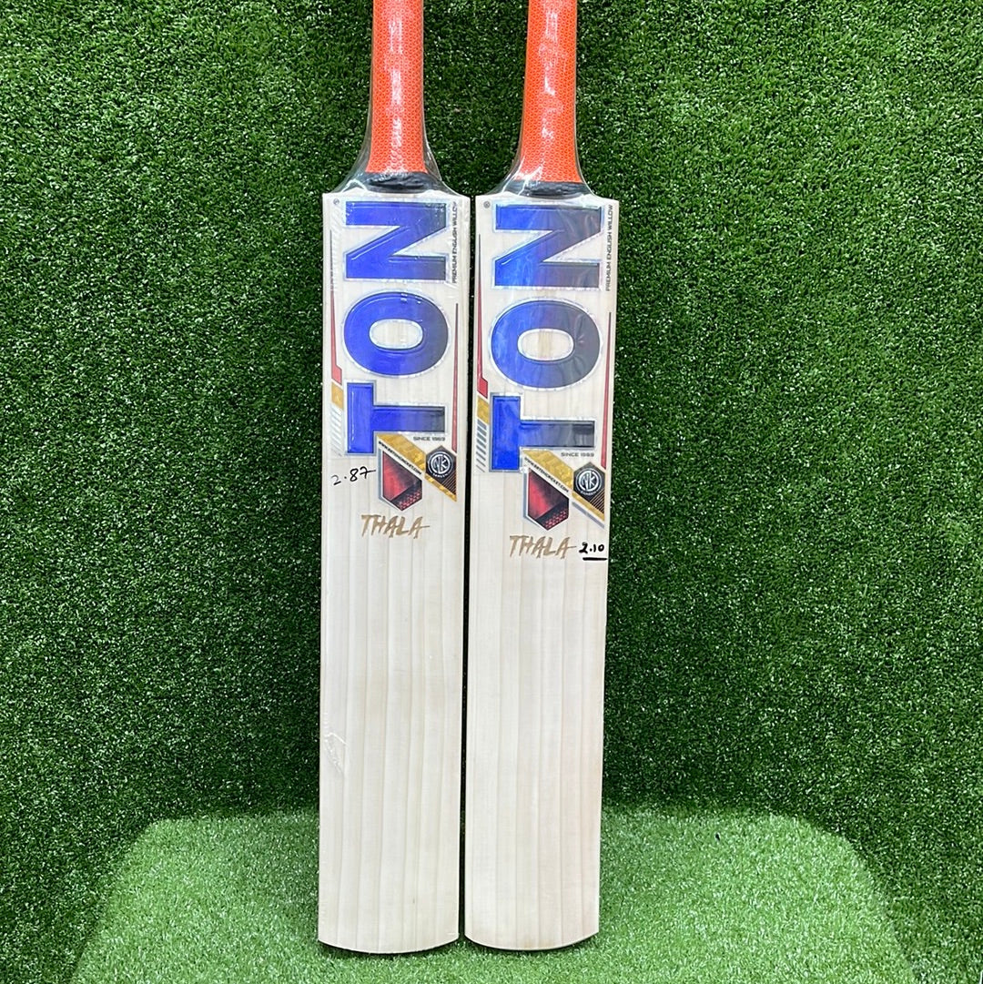 SS Ton Dhoni Thala English Willow Cricket Bat (Big Edge)