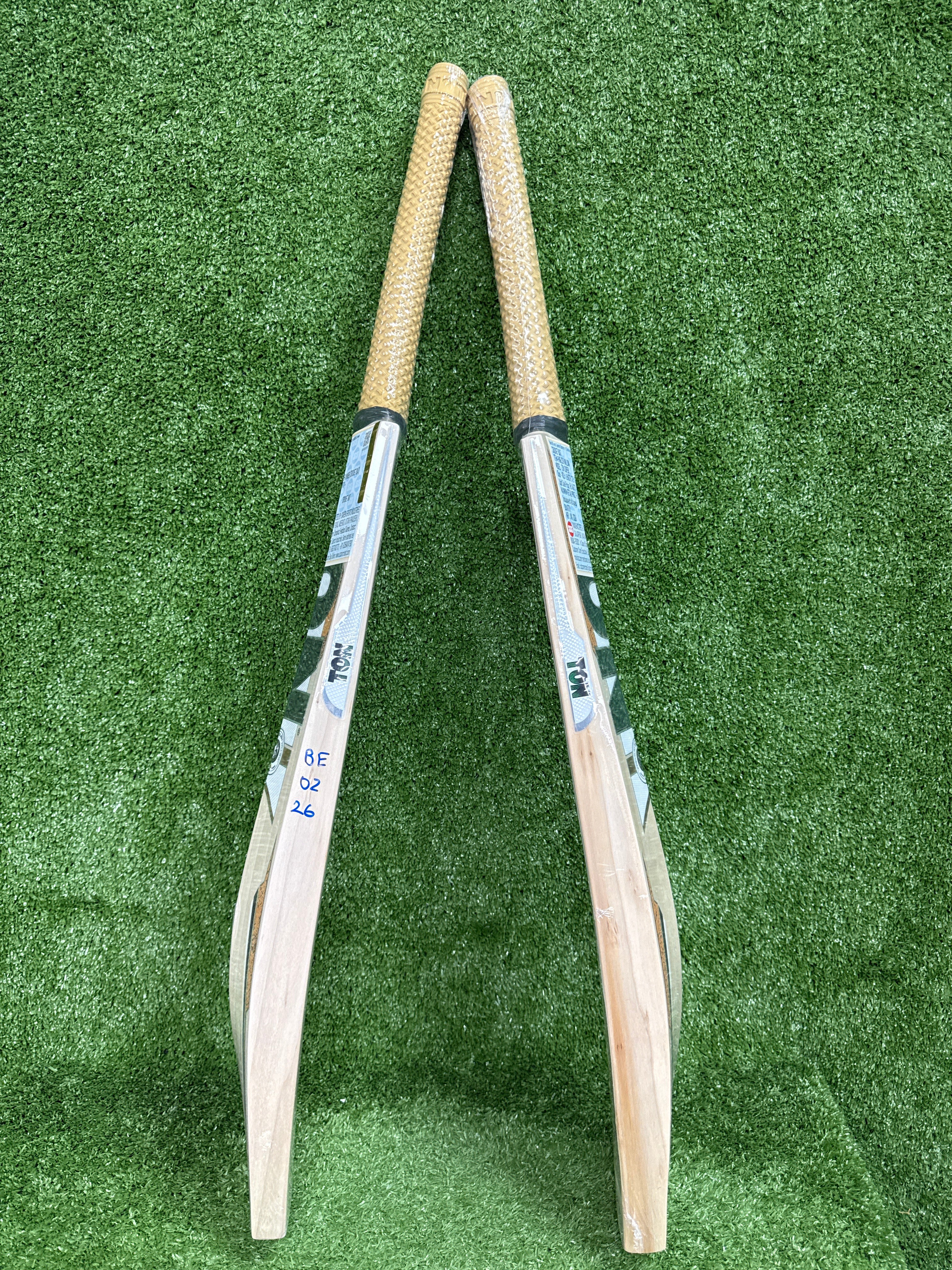 SS Ton Super Junior / Youth English Willow Cricket Bat by SS - back view - TopCricketStore