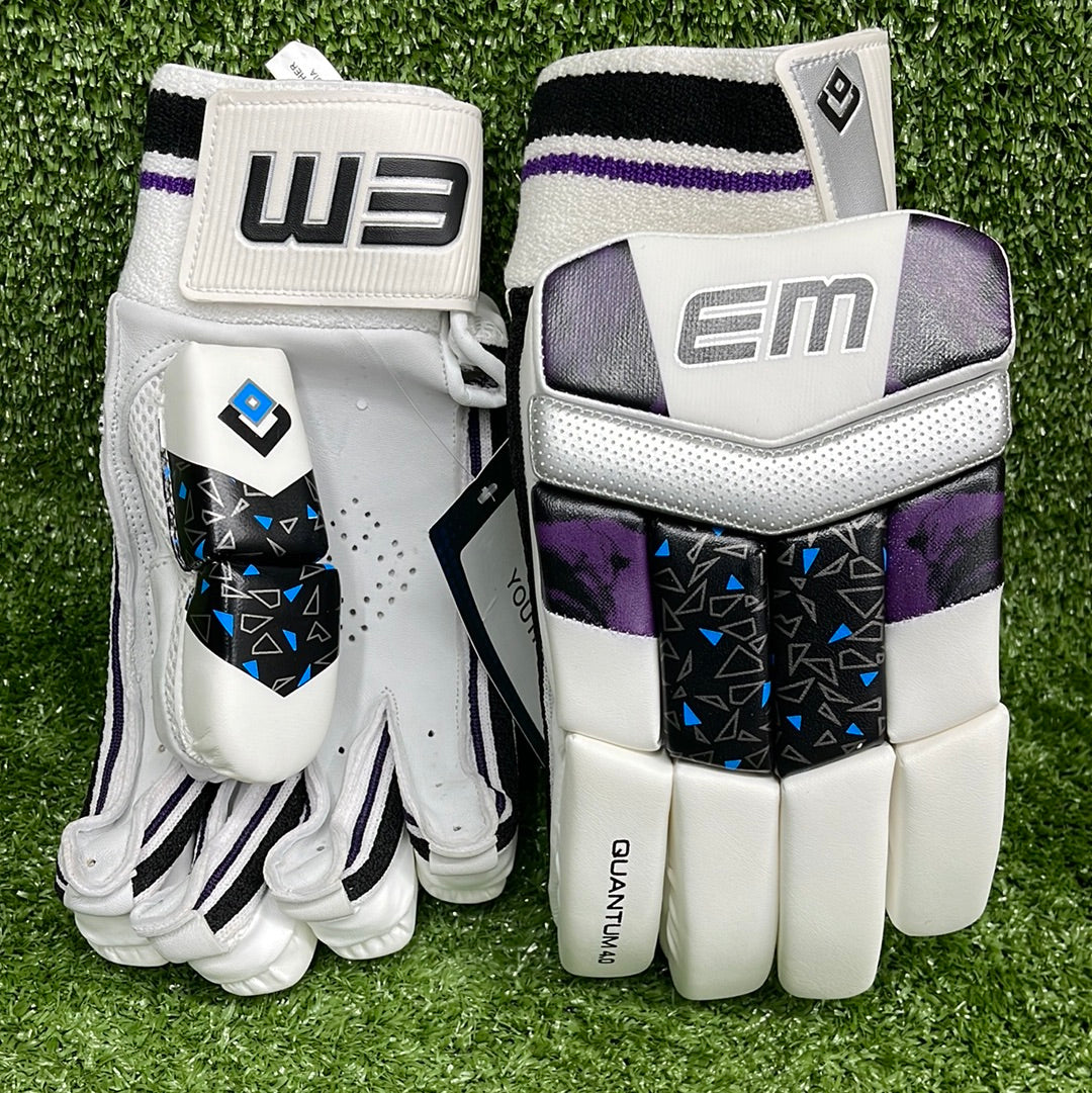 EM Quantum 4.0 Adult Cricket Batting Gloves