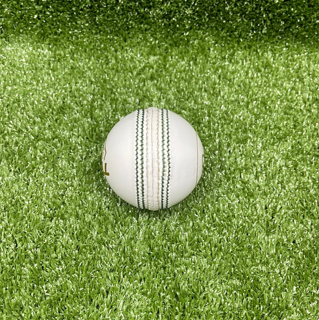 Raydn Test White Leather Cricket Ball