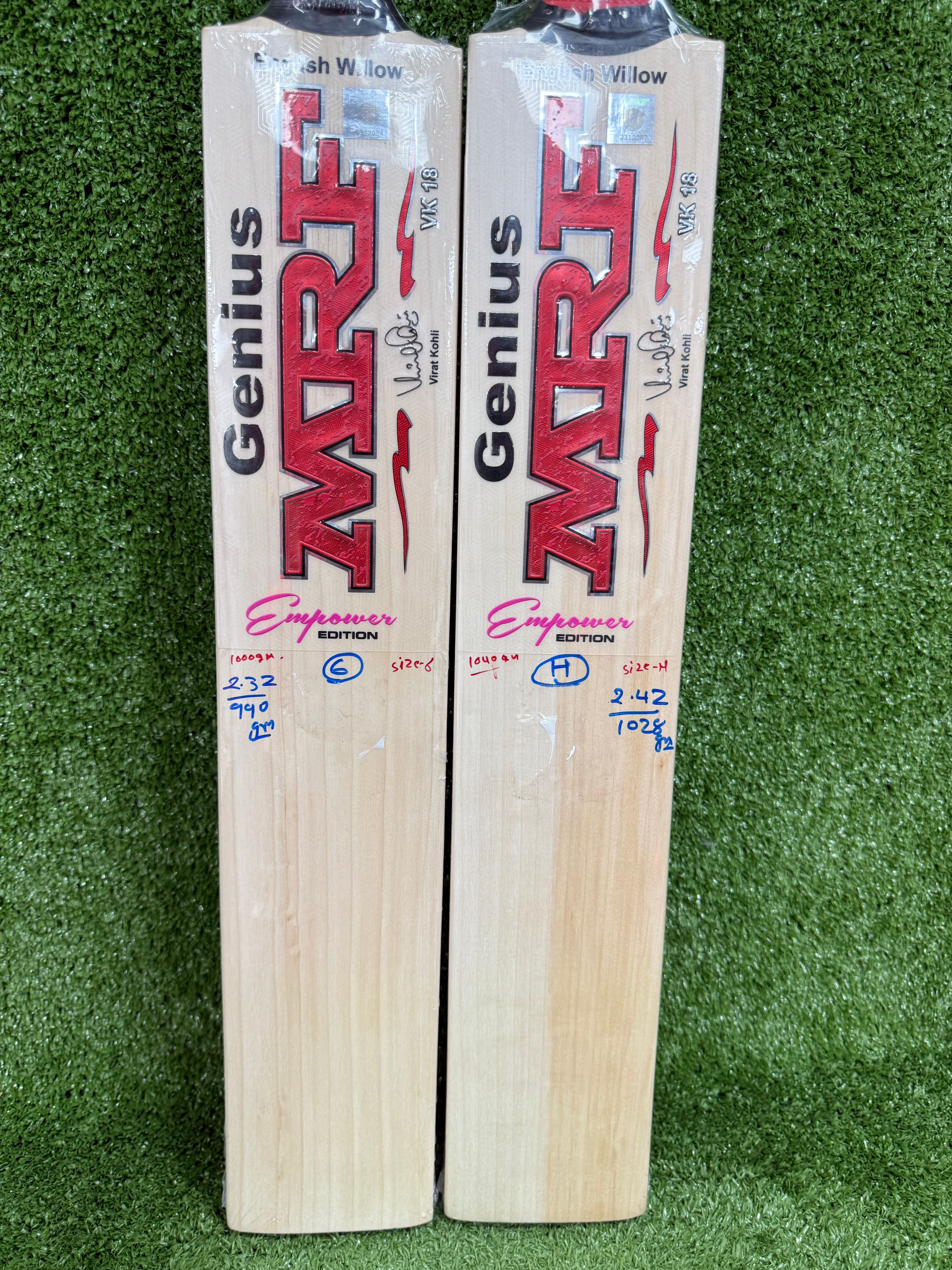 MRF Genius Empower Edition Junior Cricket Bat – English Willow