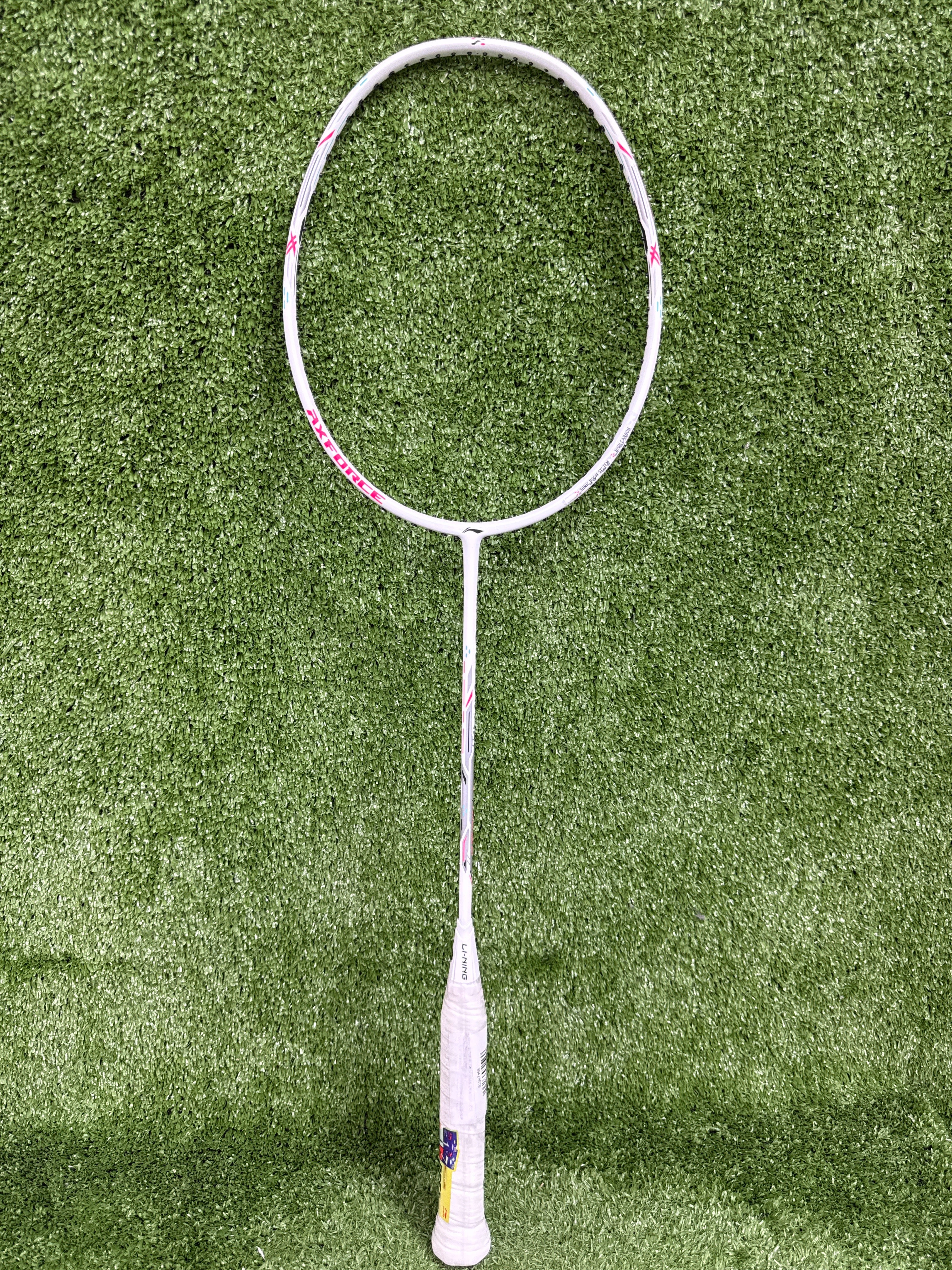 Li-Ning Axforce Cannon Light 4U Badminton Racket - White, Unstrung