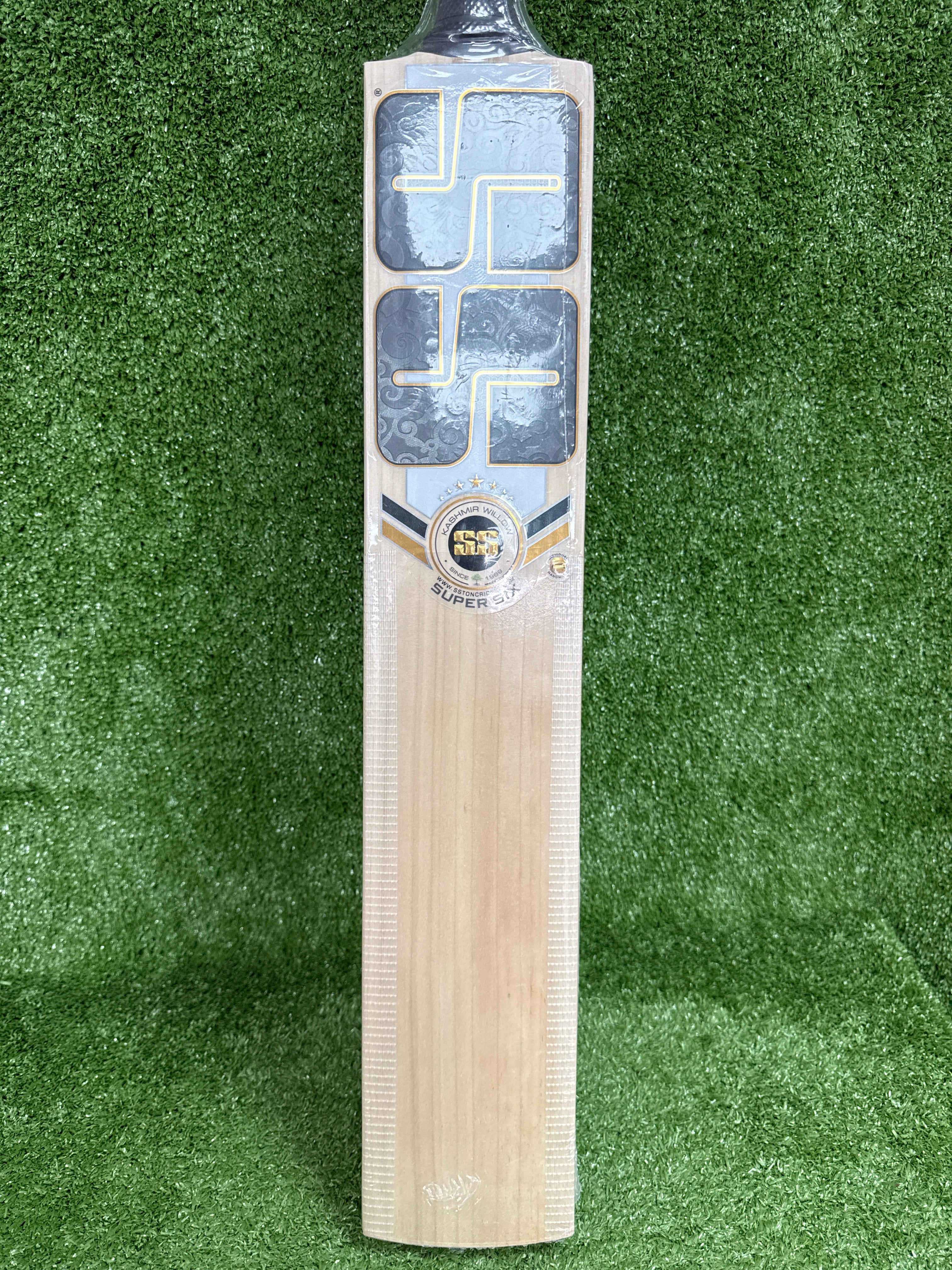 SS Super Sixes Kashmir Willow Cricket Bat by SS - side view - TopCricketStore