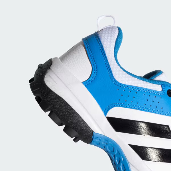 Adidas NU 24 White / Bright Blue / Black Cricket Shoes