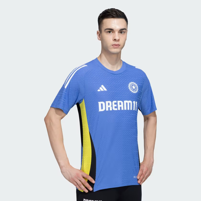 Adidas India Training Match Cricket Jersey