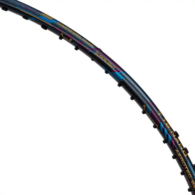 Li-Ning Air Force 79 Charcoal / Grey / Blue Badminton Racket Prestrung by Li-Ning - view 7 - TopCricketStore