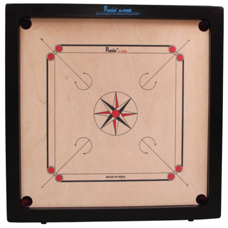 Precise Amateur Select A-One Ply Carrom Board (8mm) by Precise - TopCricketStore