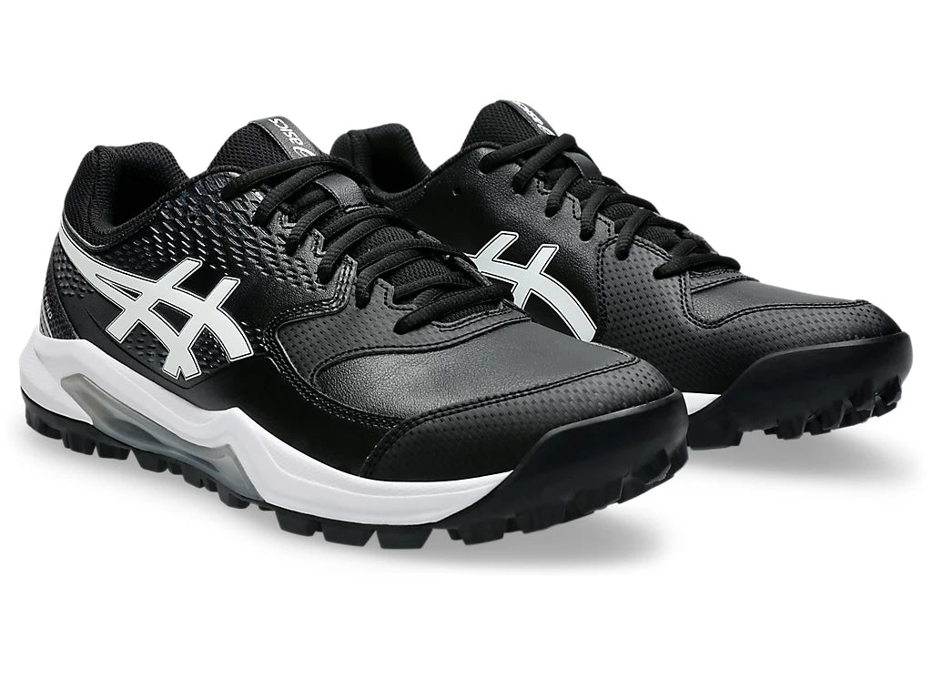 Asics Gel Lethal Field 2 - Black/White Cricket Shoes-1-Top_Cricket_Store