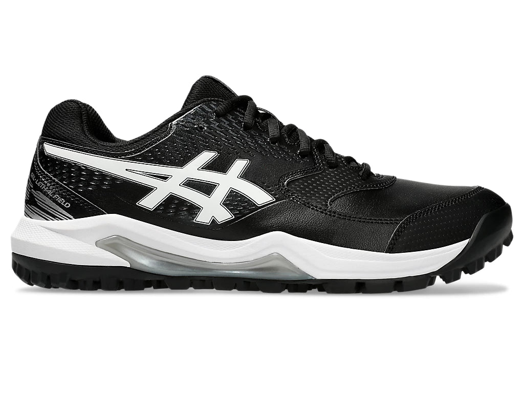 Asics Gel Lethal Field 2 - Black/White Cricket Shoes-2-Top_Cricket_Store
