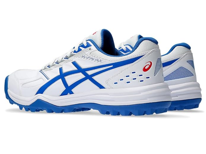 Asics Gel Lethal Field White/Tuna Blue Cricket Rubber Spike Shoes-5-Top_Cricket_Store