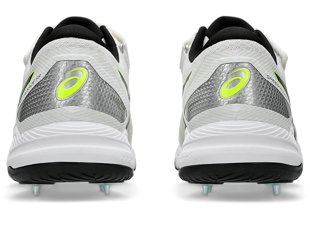Asics Speed Menace FF White/Black Cricket Metal Spike Shoes-5-Top_Cricket_Store