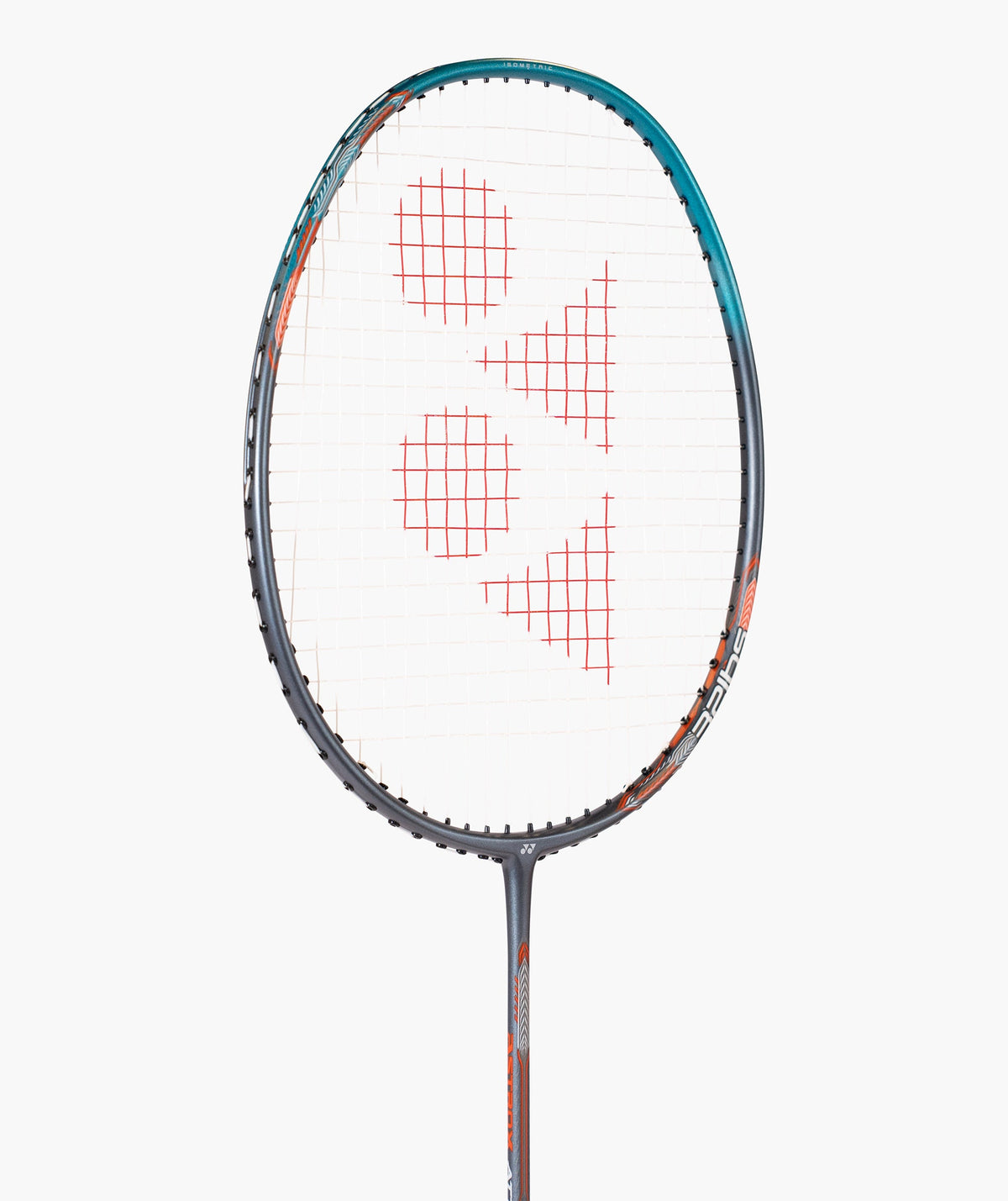 Yonex Astrox Attack 9 Turquoise Badminton Racket Prestrung by Yonex - side view - TopCricketStore