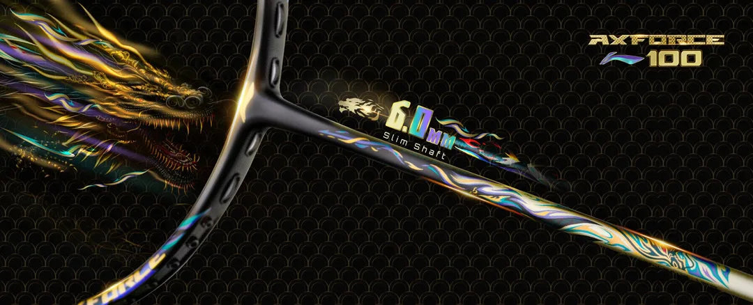 Performance badminton racket Li-Ning Axforce 100 Qilin model
