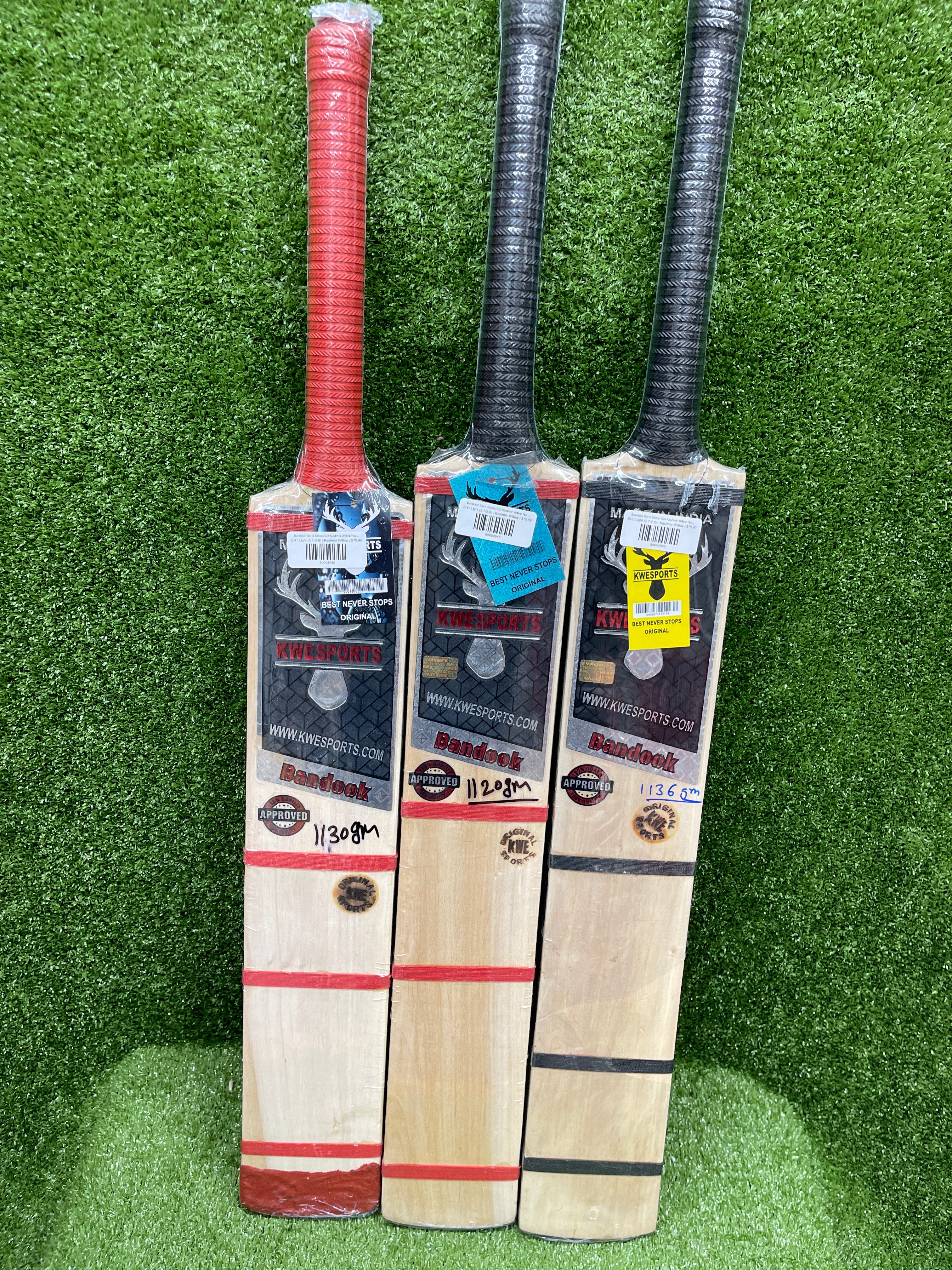 Bandook Player Edition Scoop Cut Kashmir Willow Hard Tennis Bat