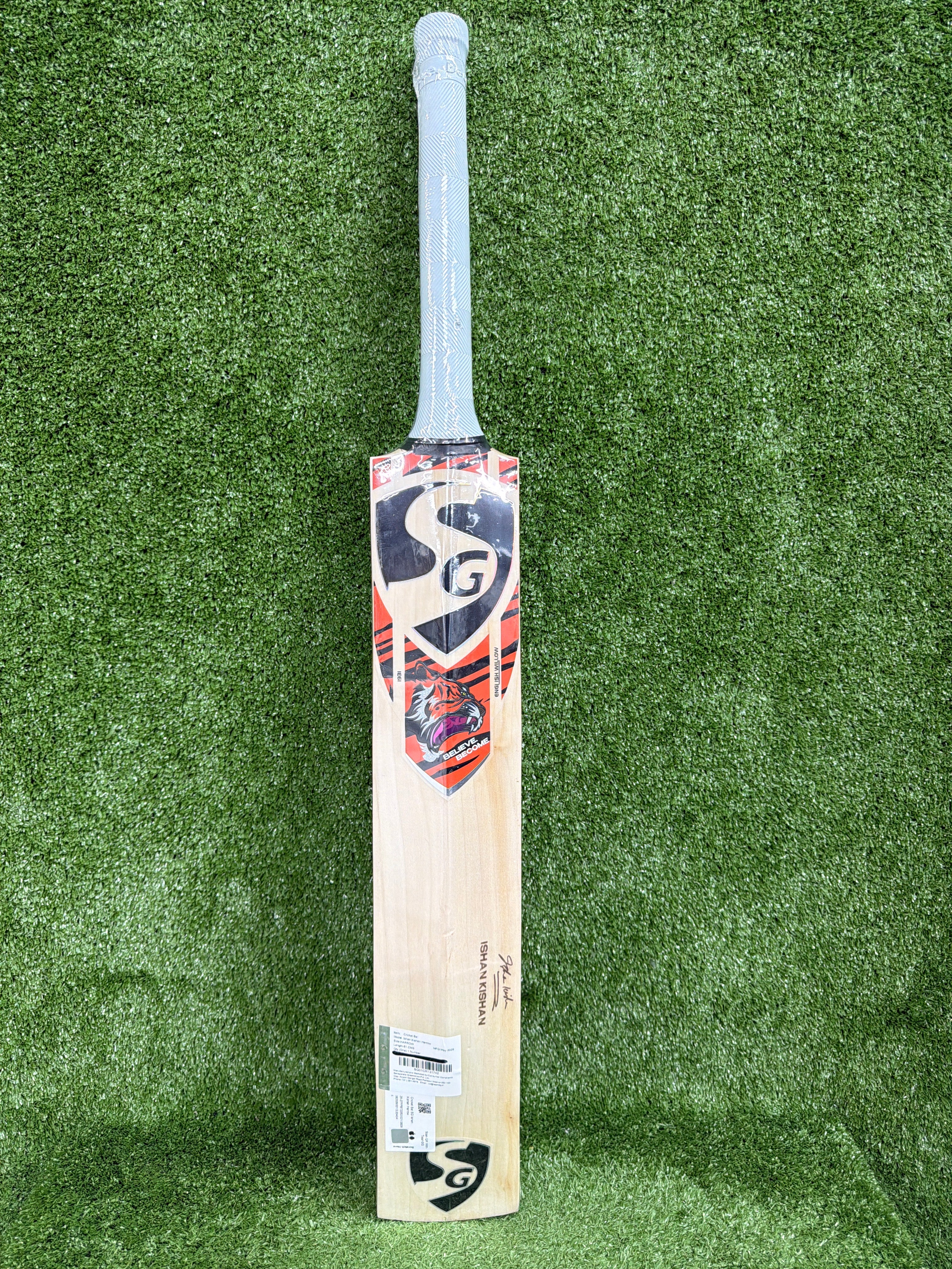 SG Ishan Kishan Harrow English Willow Players Cricket Bat