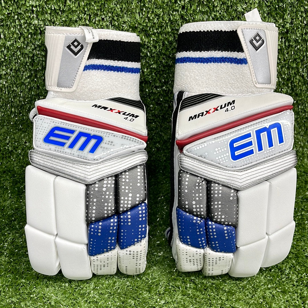 EM Maxxum 4.0 Adult Cricket Batting Gloves