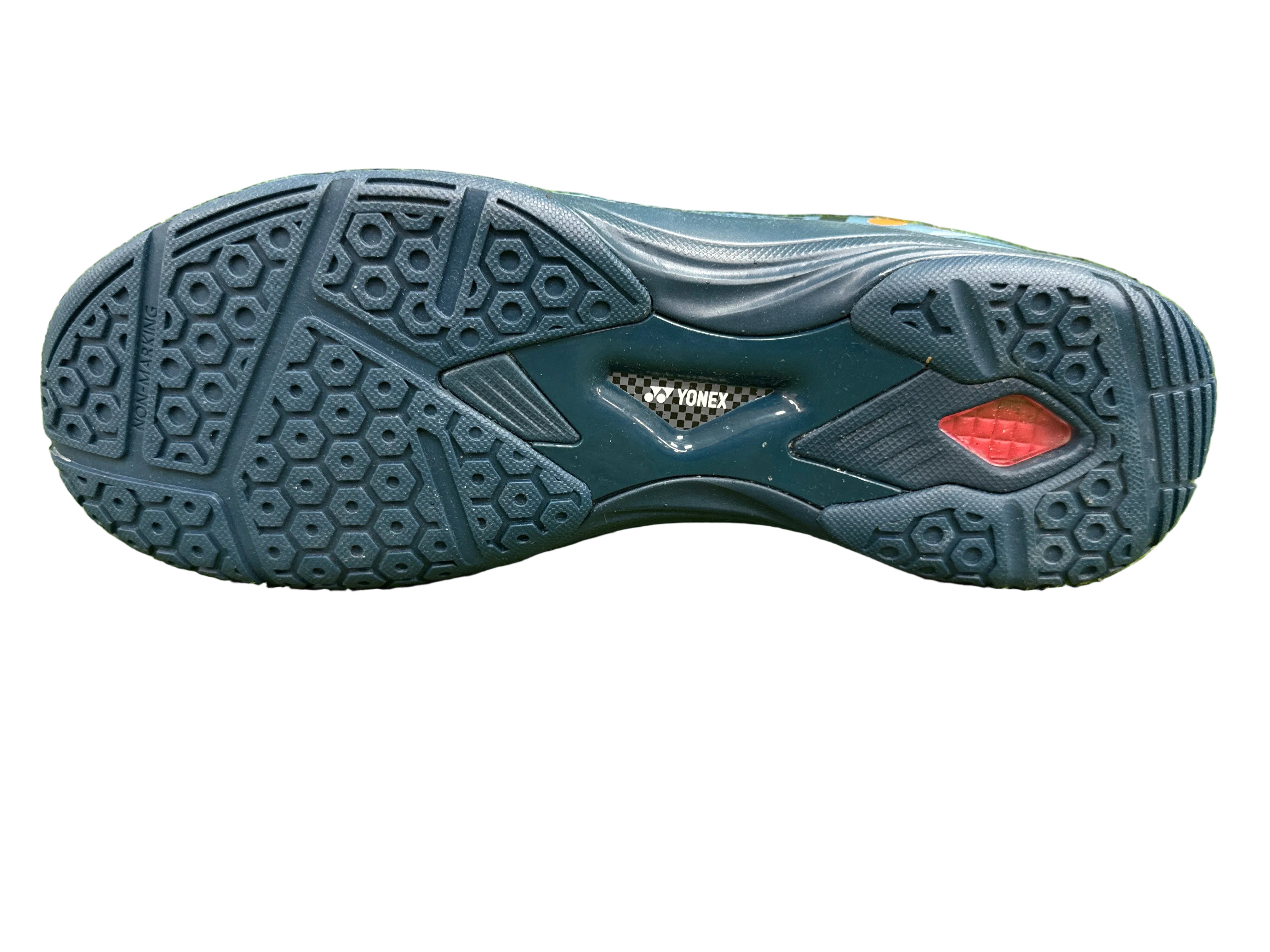 Yonex Blaze 3i Badminton Shoes – Crystal Teal / Hyper Orange