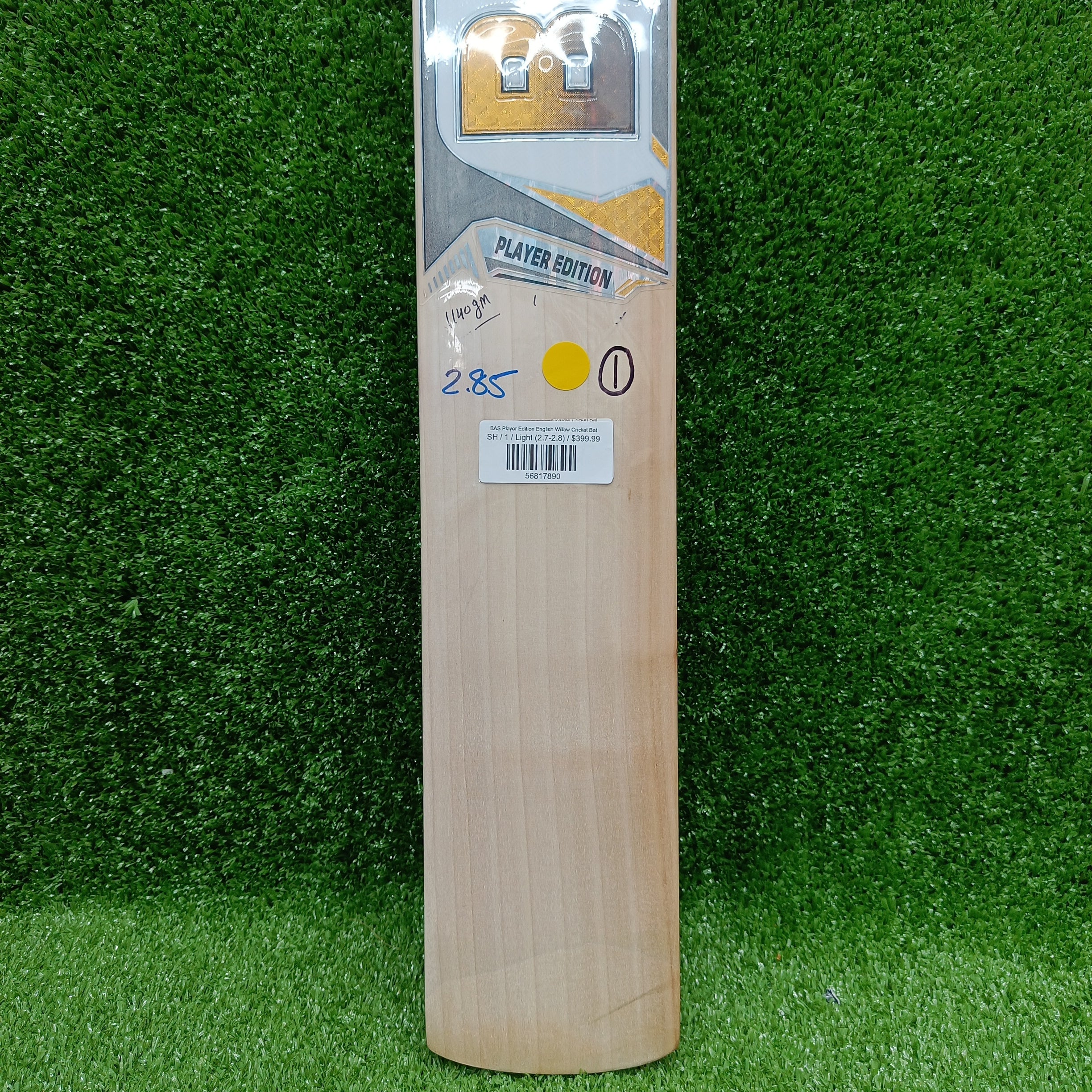 BAS Player MSD Edition English Willow Cricket Bat