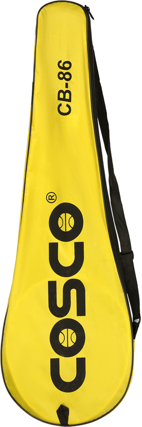 COSCO CB-86 Yellow (2- Badminton Rackets) Prestrung - Made in India - Top Cricket Store