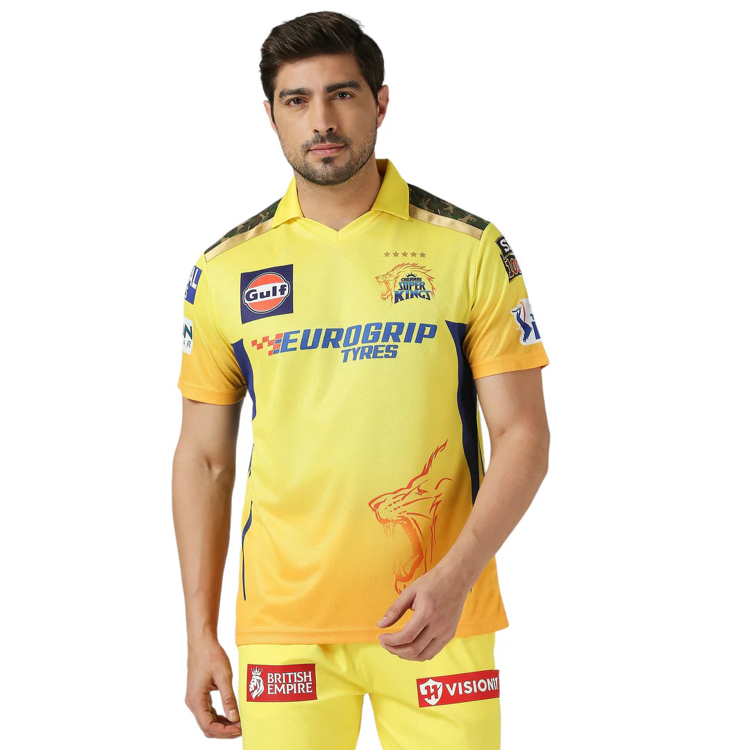 IPL Chennai Super King (CSK) Official Fan Jersey 2024