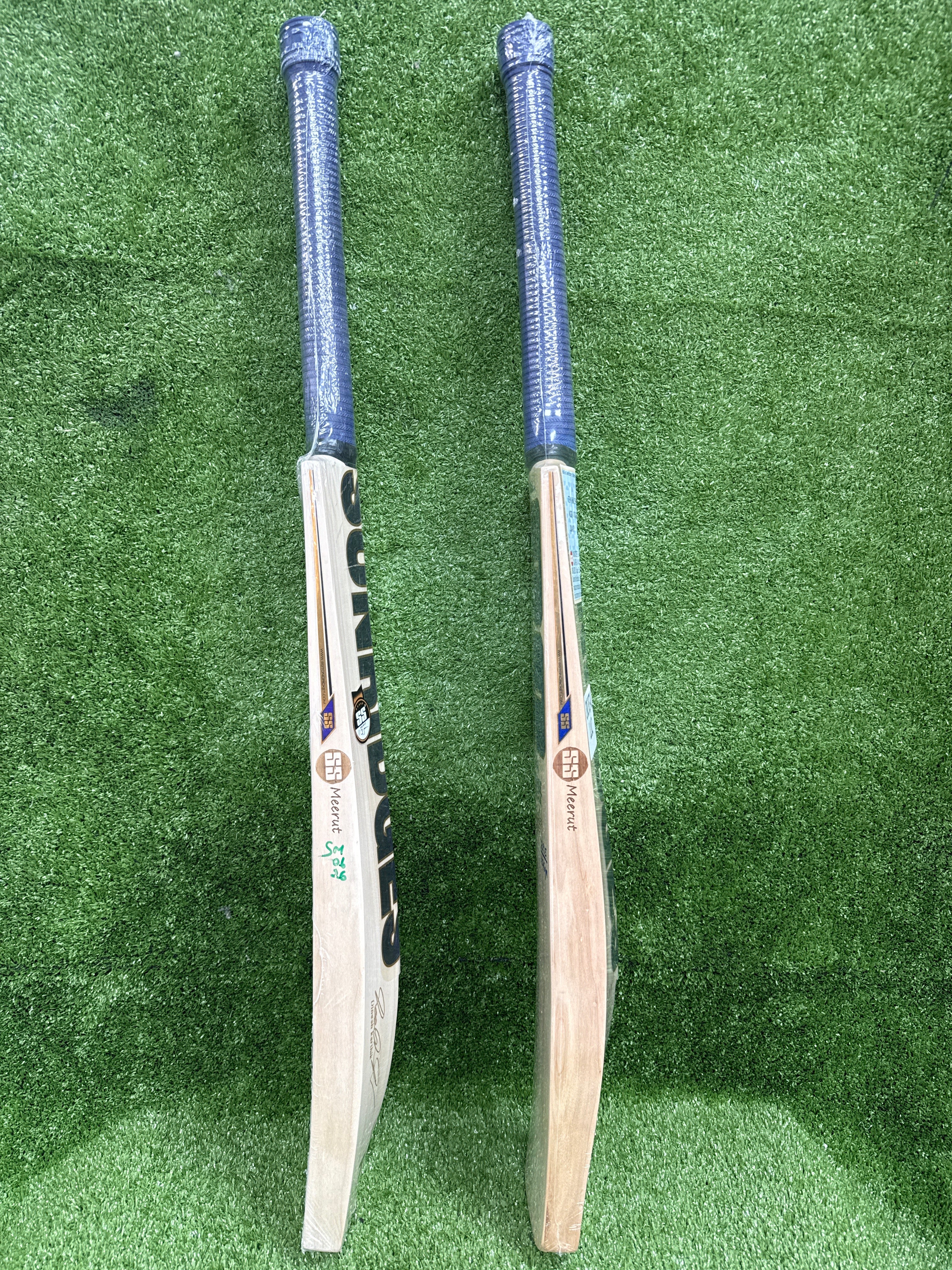 SS Vintage Finisher One (Dinesh Karthik) English Willow Cricket Bat Dark Blue SS
