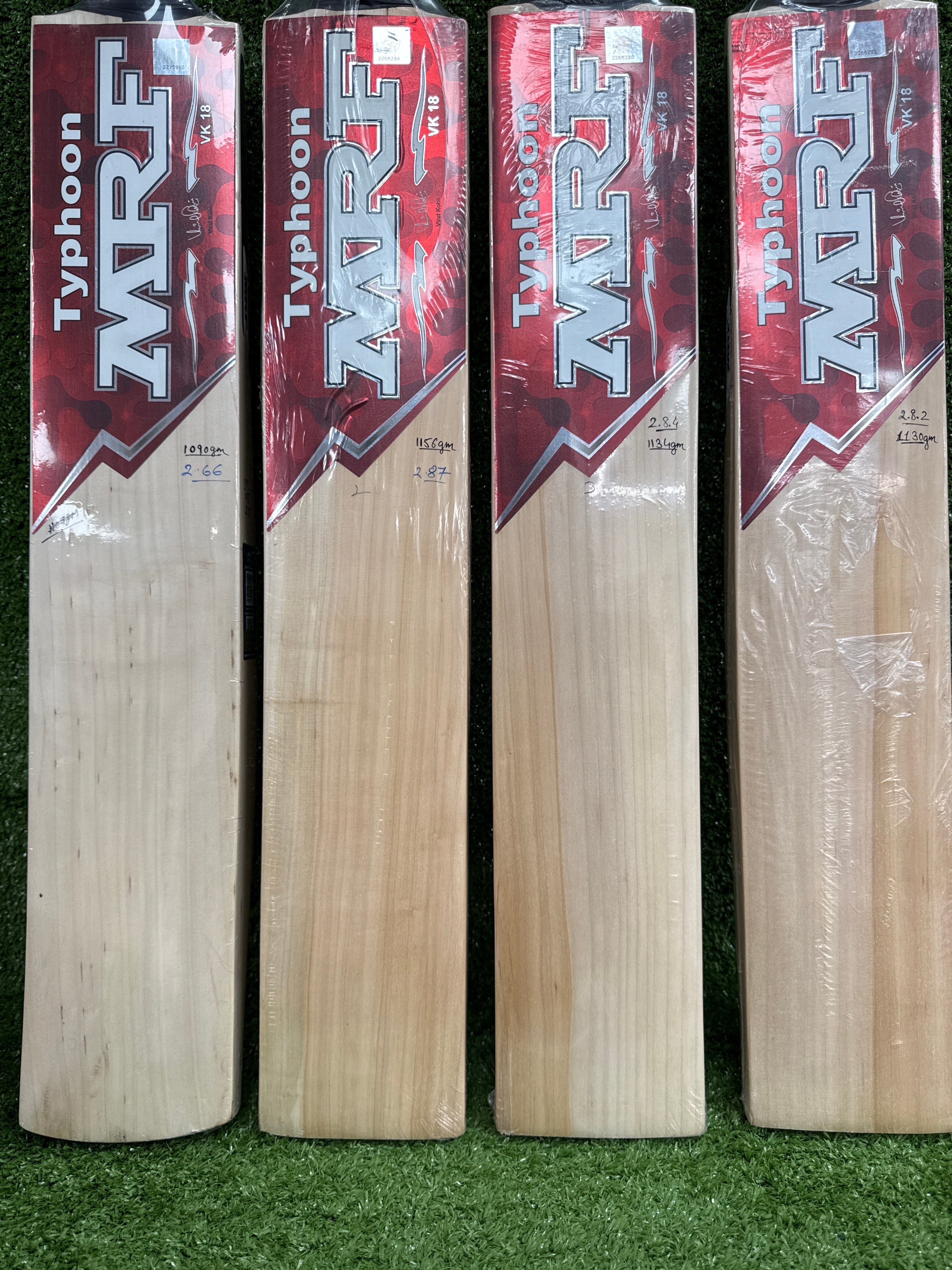 MRF Typhoon Kashmir Willow Cricket Bat