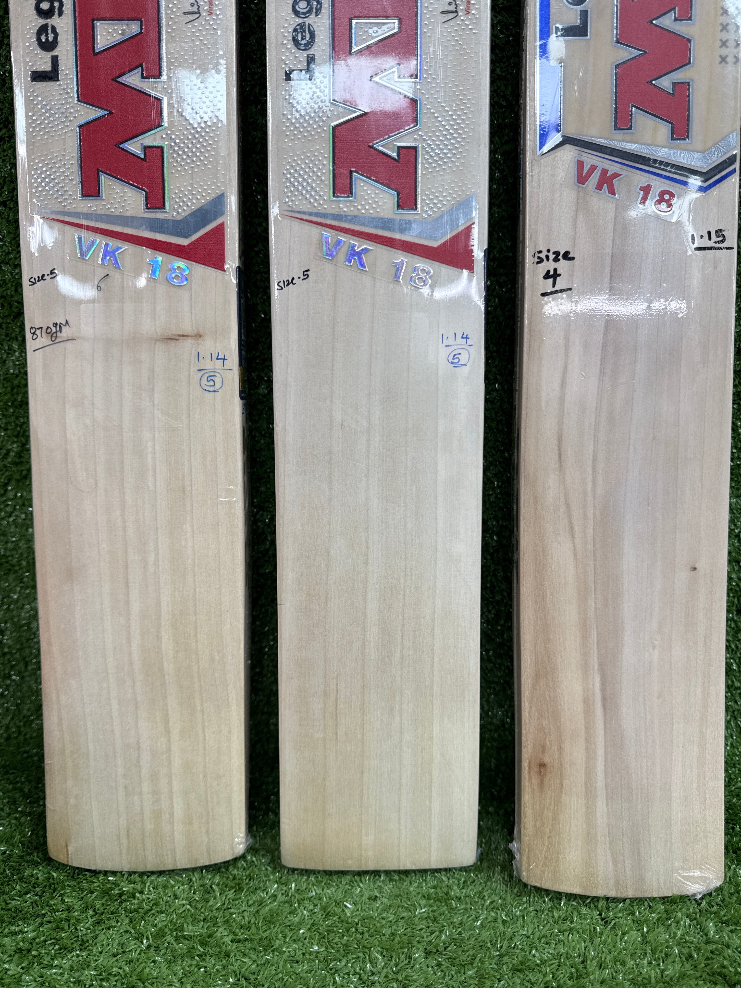 MRF Legend VK 18 Junior / Youth English Willow Cricket Bat