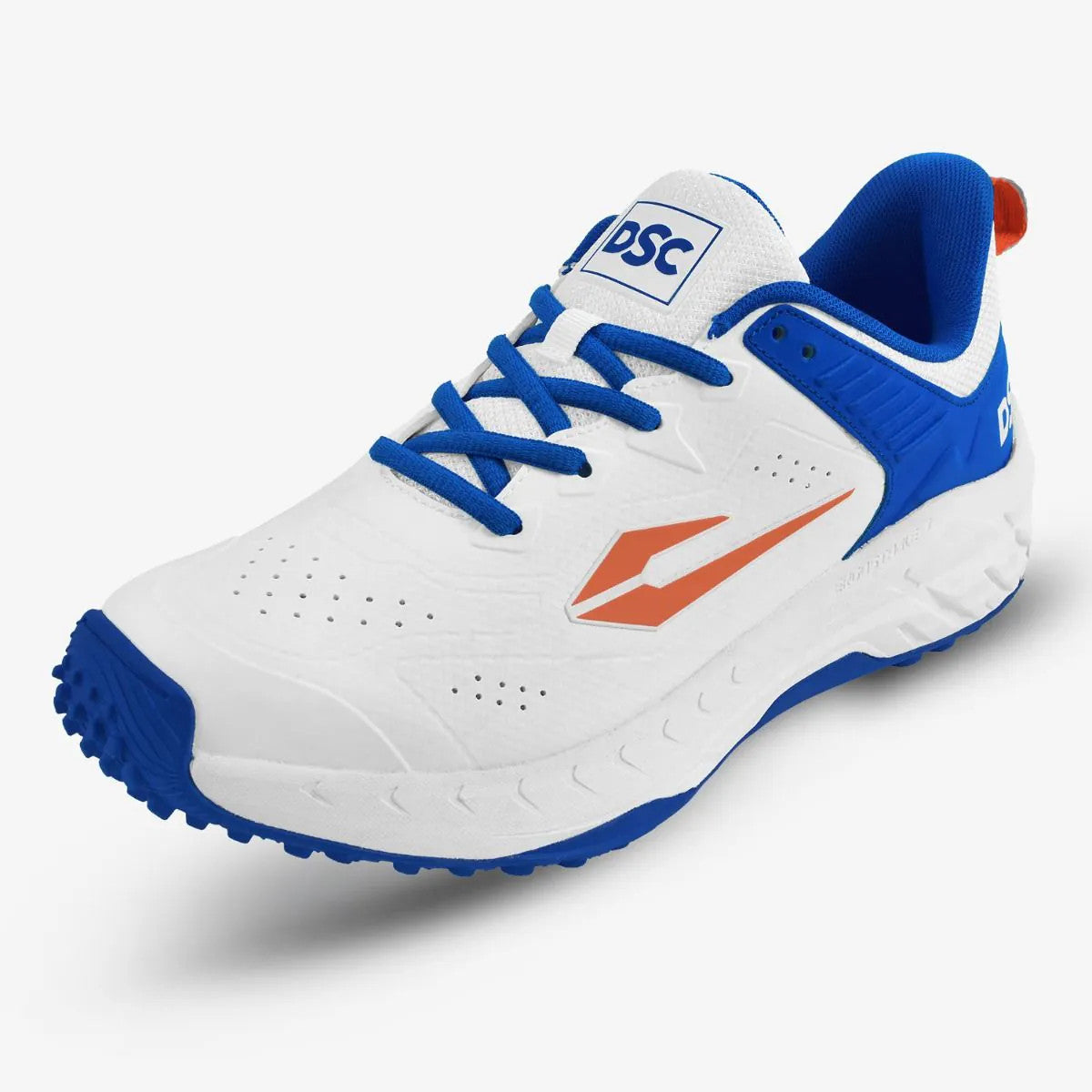 DSC End Game (Blue and White) Adult Cricket Shoes by DSC