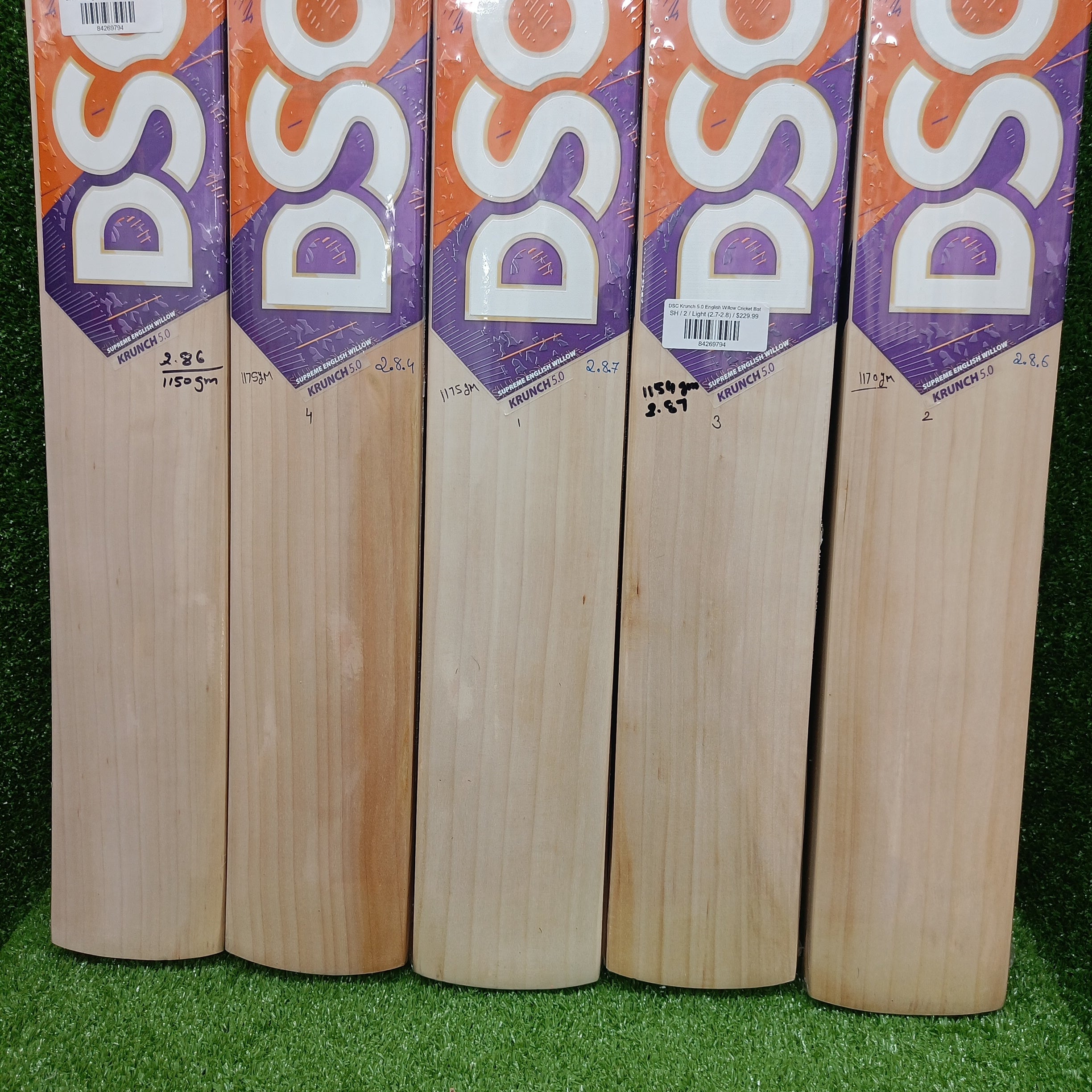 DSC Krunch 5.0 English Willow Cricket Bat - Top Cricket Store