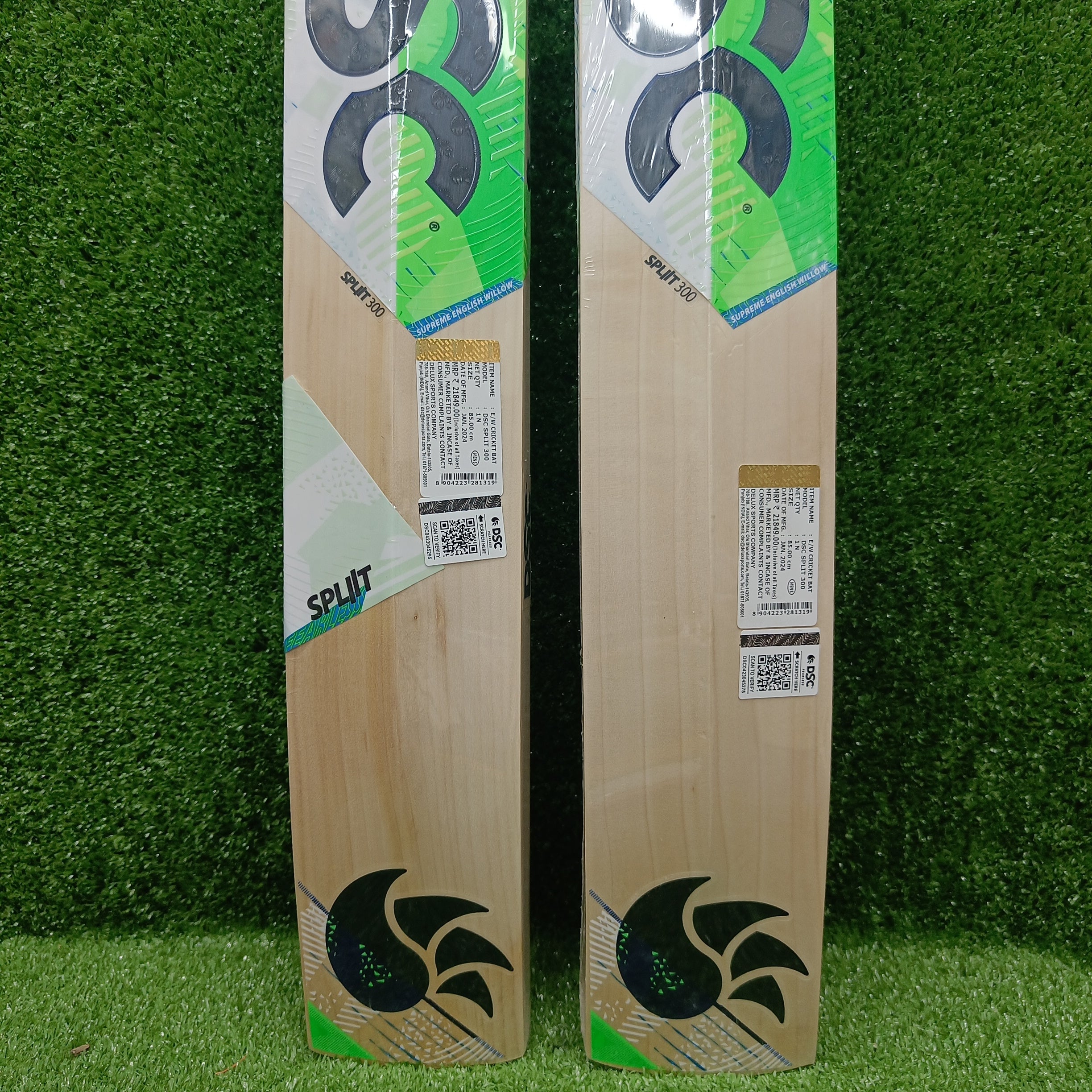 DSC Split 300 English Willow Cricket Bat - Top Cricket Store
