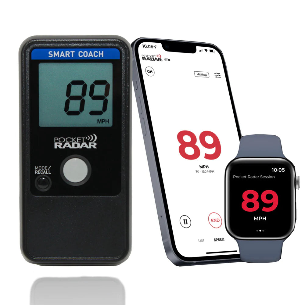 Pocket Radar Smart Coach - Digital Cricket Bowling & Batting Speed Radar