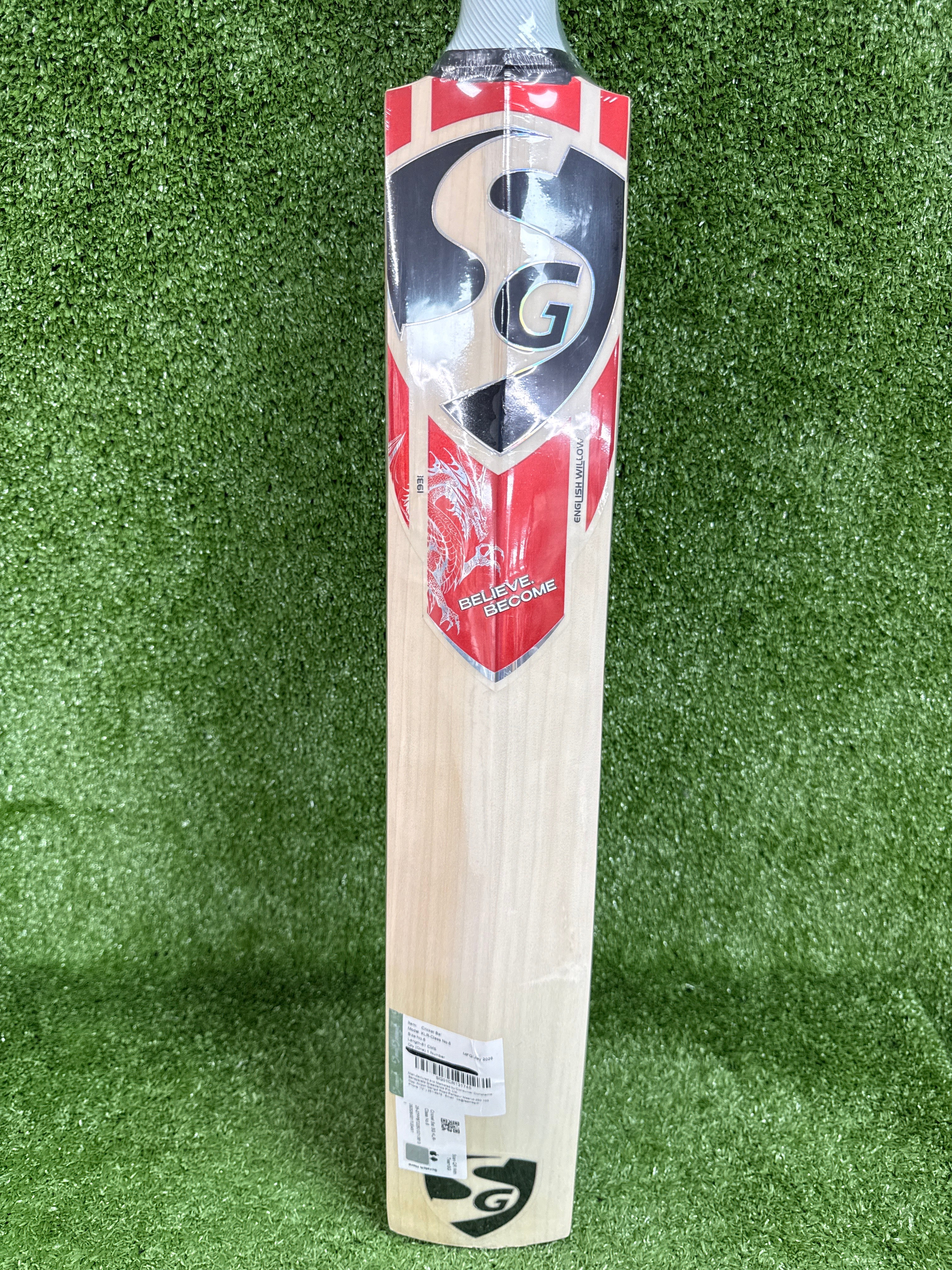 SG KLR-Class Junior / Youth English Willow Players Cricket Bat