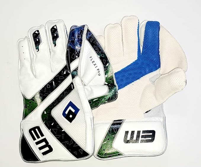 EM Flexi pro Adult Cricket Wicket Keeping Gloves