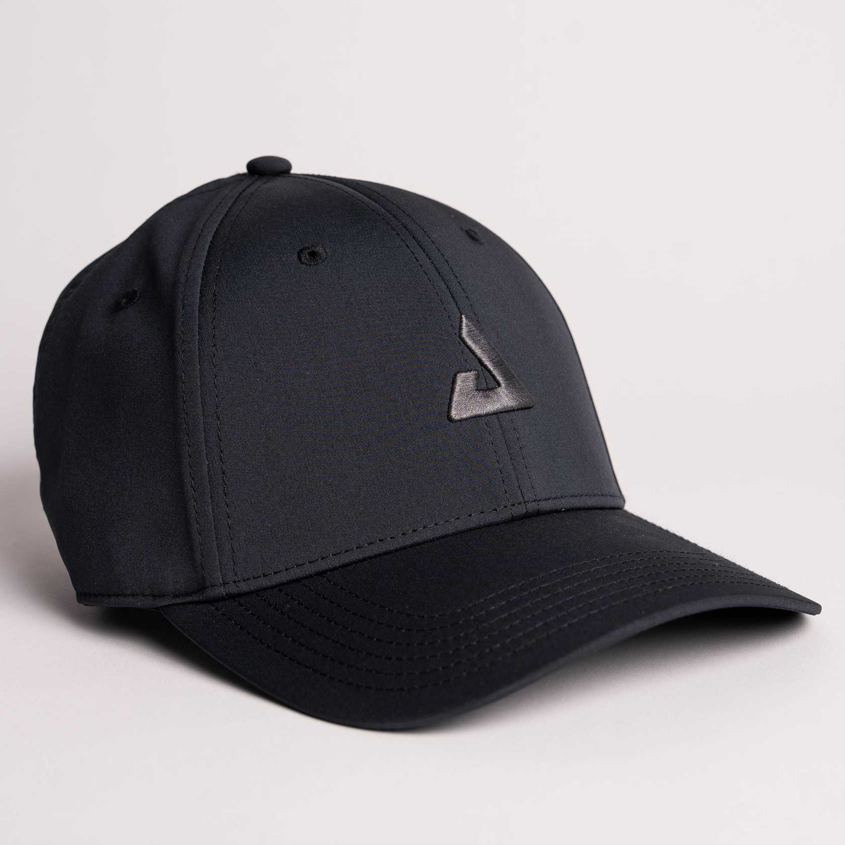 JOOLA Essential Cap in black, moisture-wicking pickleball hat