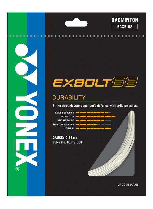 Yonex Badminton String Exbolt68