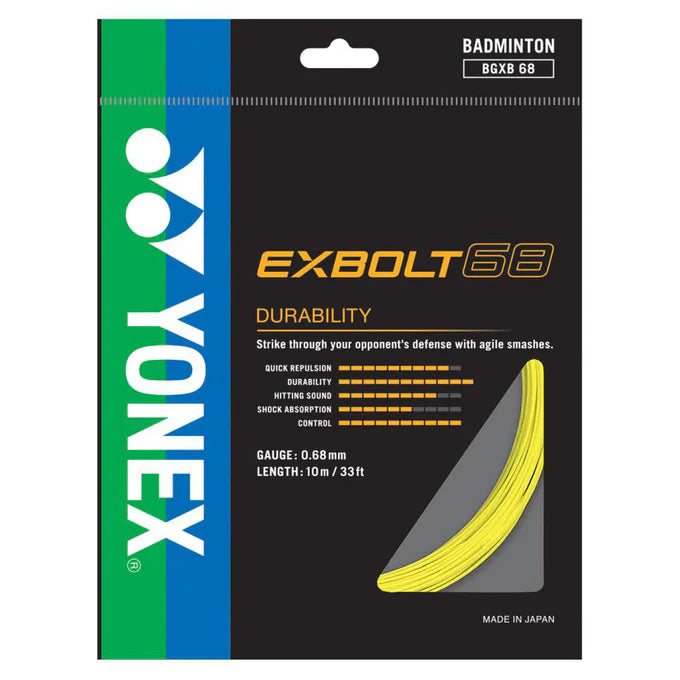 Yonex Badminton String Exbolt68