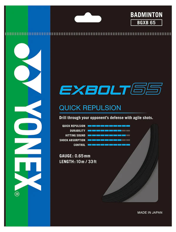 Yonex Badminton String Exbolt65