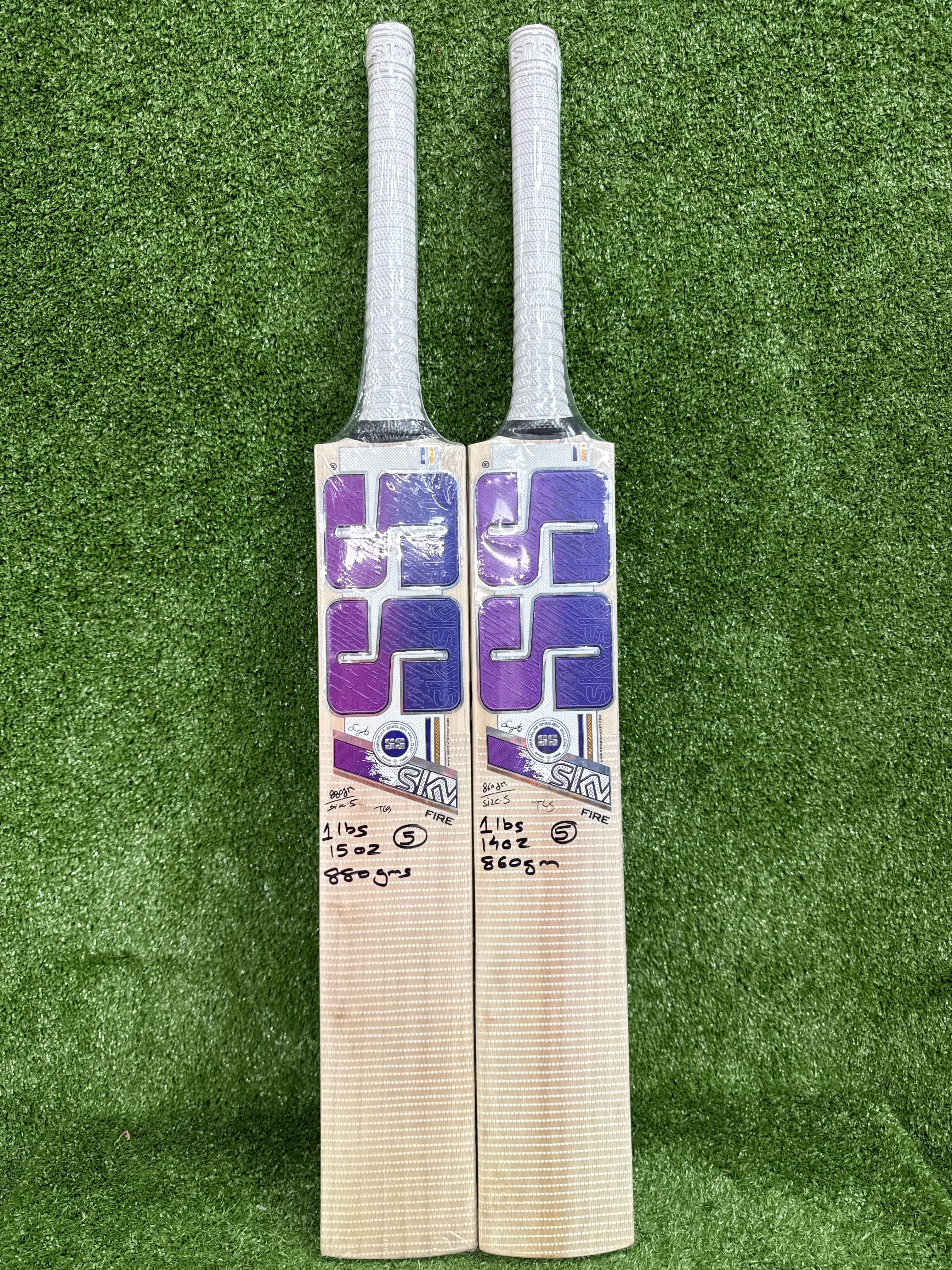 SS Sky Fire Junior / Youth English Willow Cricket Bat