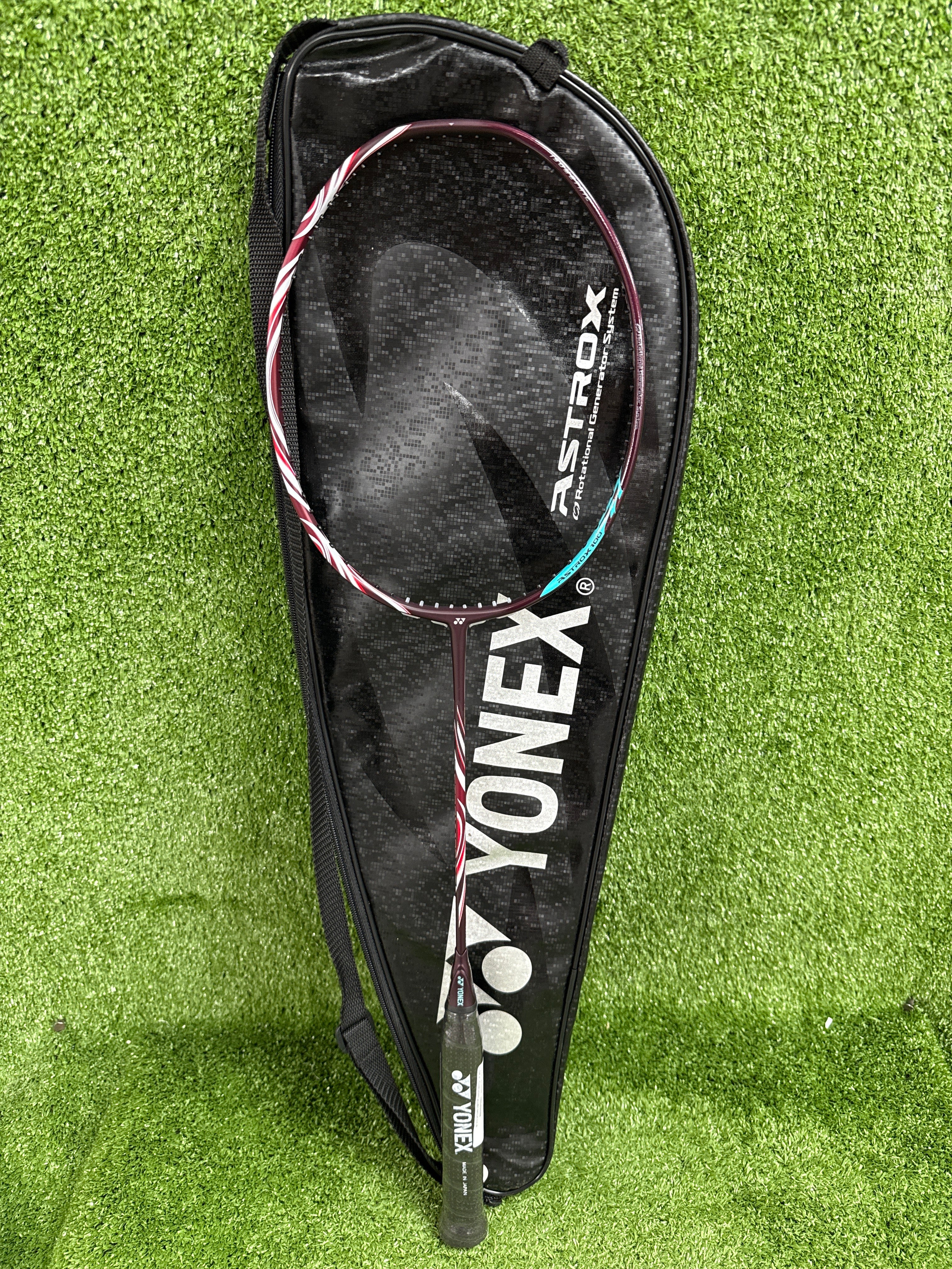 Yonex Astrox 100 ZZ Kurenai Red Badminton Racket Unstrung - Made in Japan