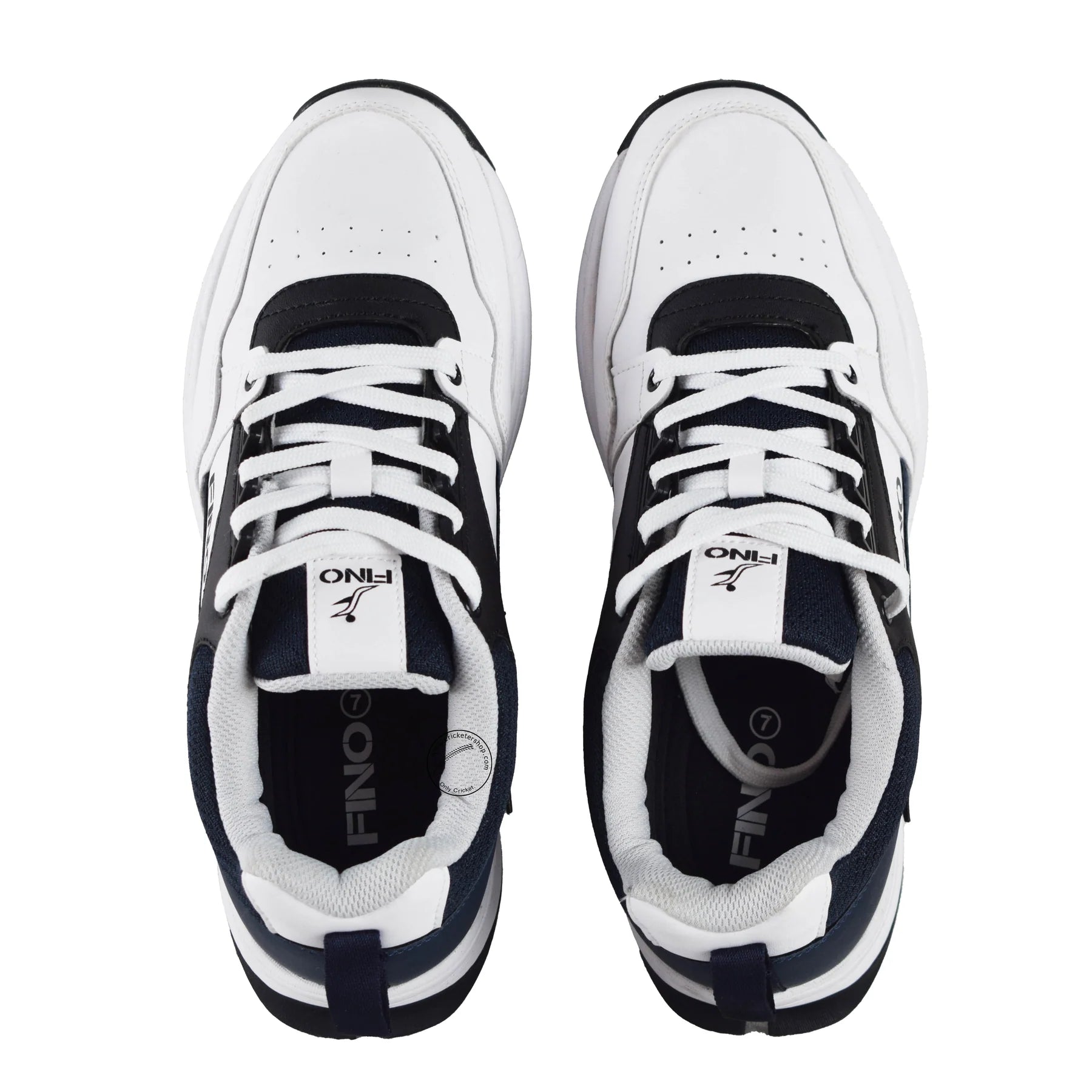 FINO C-12 Black / Navy Cricket Shoes-3-Top_Cricket_Store