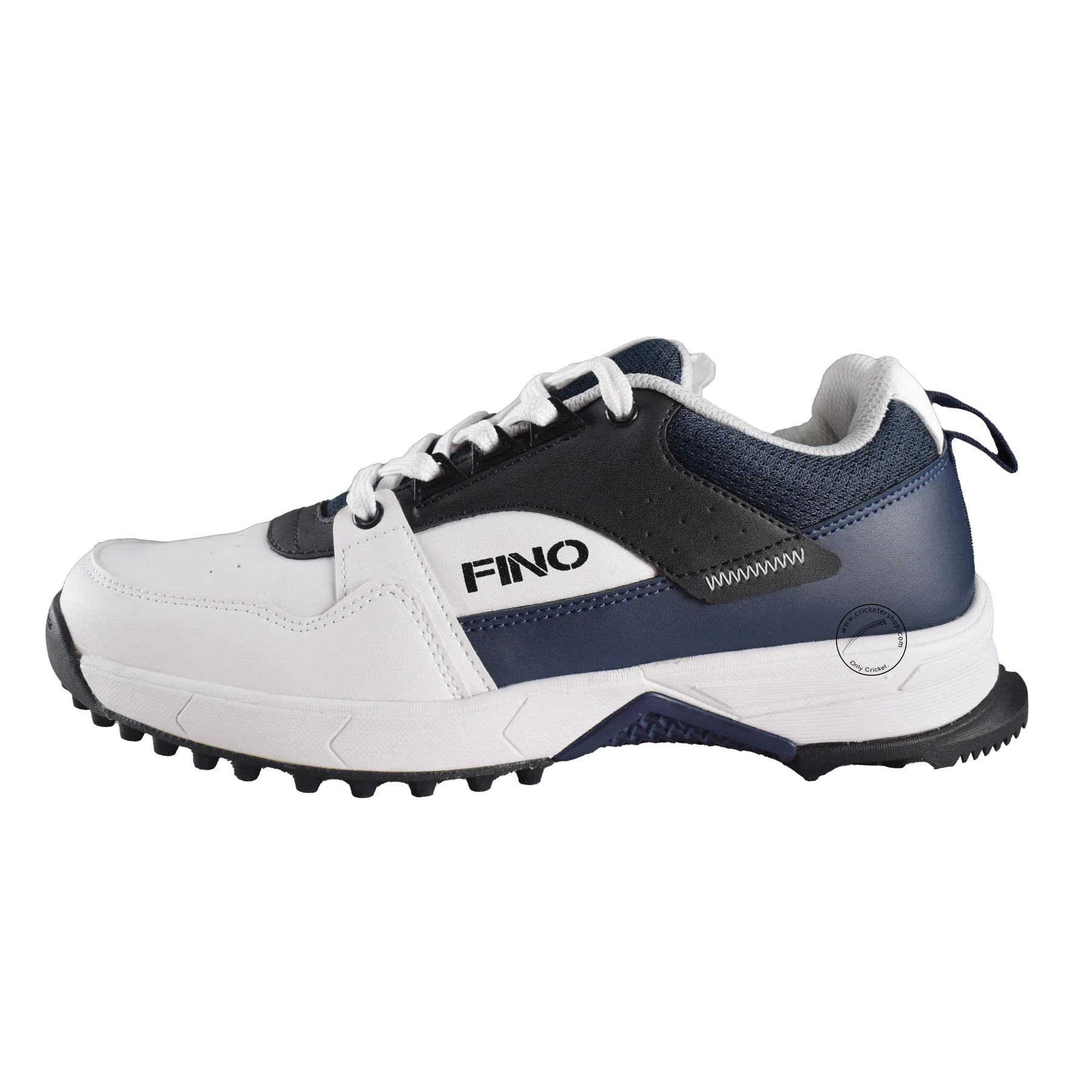 FINO C-12 Black / Navy Cricket Shoes-4-Top_Cricket_Store
