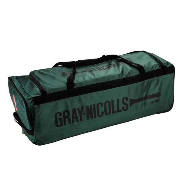 GN 1500 WHEELIE Cricket Kit Bag (Black)