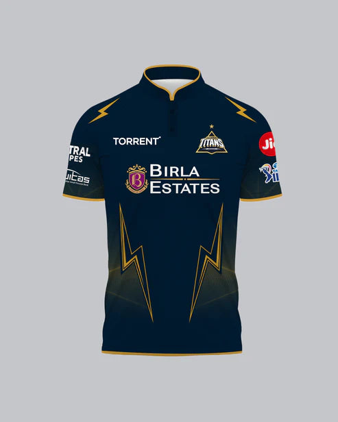 Gujarat Titans Official Match Edition Half Sleeve Kids Jersey - IPL 2026