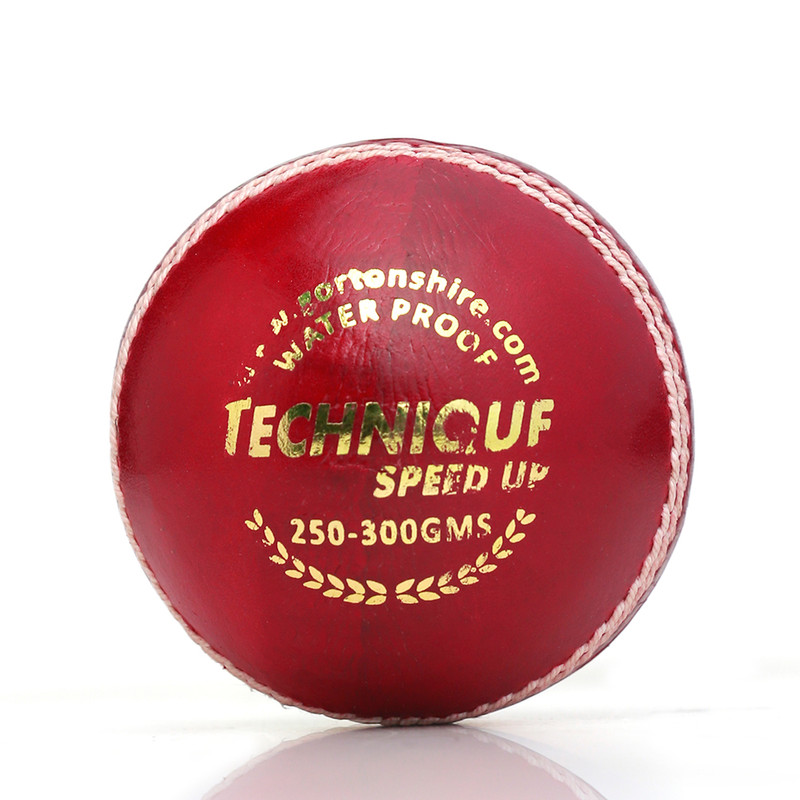 Gortonshire Leather Heavy Cricket Ball 250-300 Grams approx range - Top Cricket Store