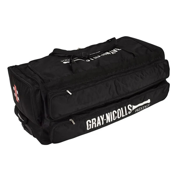 Gray-Nicolls Prestige Wheelie Cricket Kit Bag (Black)