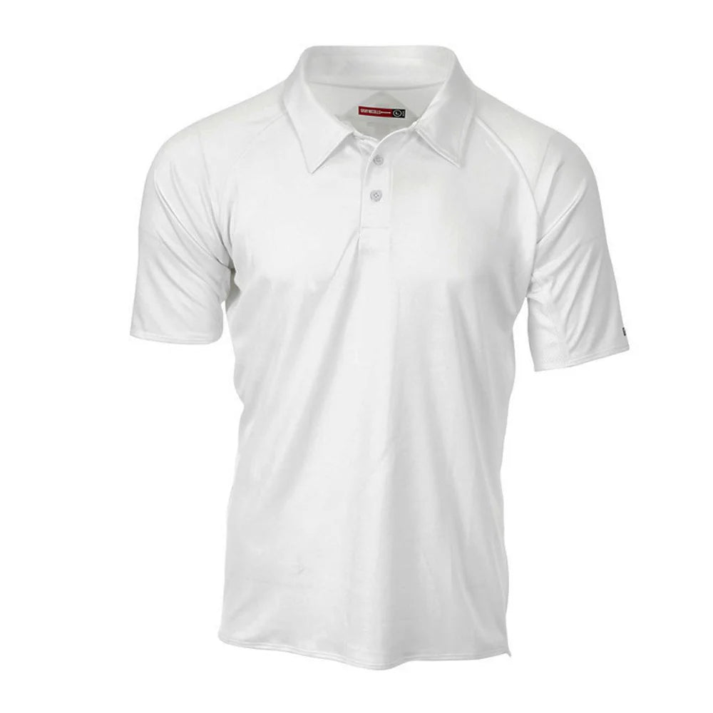 Gray Nicolls Short Sleeve Cricket White T-Shirt GN