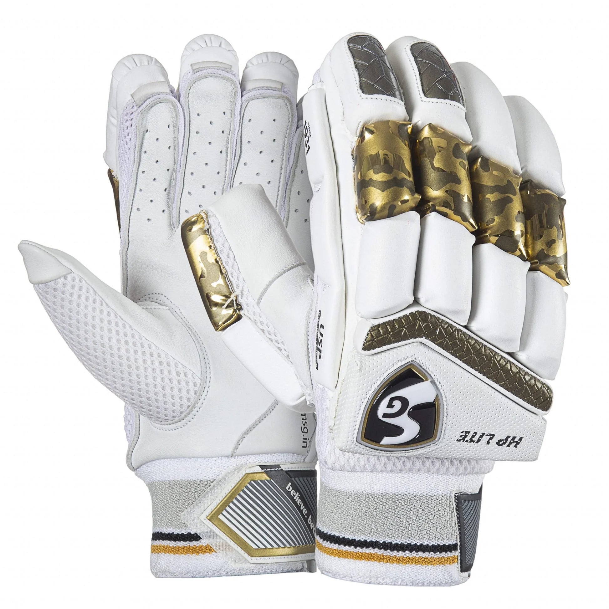 SG HP Lite Junior / Youth Cricket Batting Gloves
