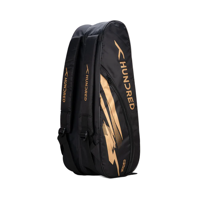 Hundred Cosmogear Badminton Racquet Kit Bag (Black)