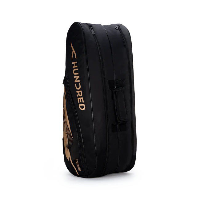 Hundred Cosmogear Badminton Racquet Kit Bag (Black)